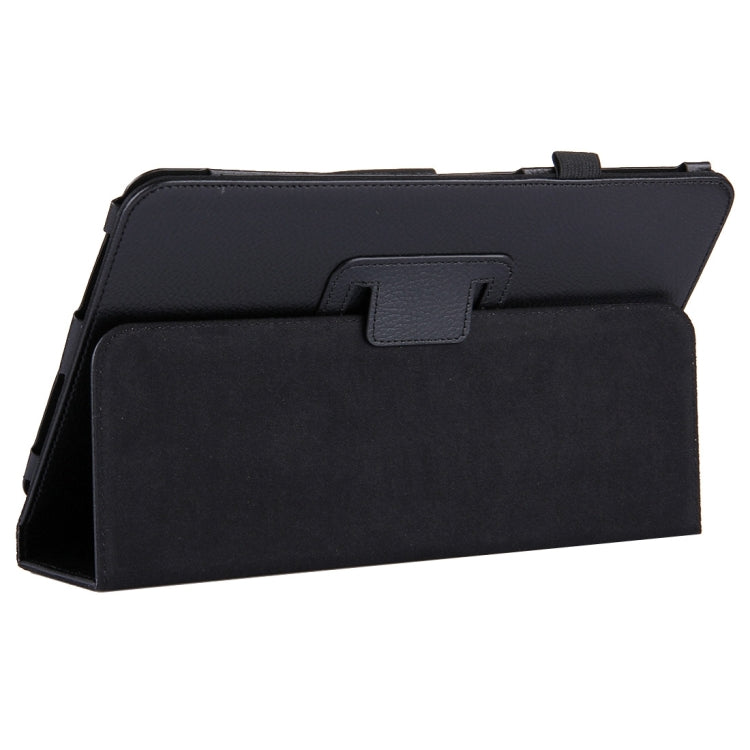 For Galaxy Tab A 10.1 / T580 Litchi Texture Magnetic Horizontal Flip Leather Case with Holder & Sleep / Wake-up Function, For Galaxy Tab A 10.1 (2016) / T580, Galaxy Tab A 10.1 (2016)