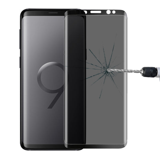 For Galaxy S9 0.3mm 9H Surface Hardness 3D Privacy Anti-spy Tempered Glass Protective Film