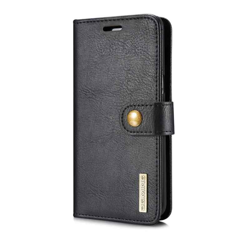 DG.MING for Galaxy S8 Crazy Horse Texture Horizontal Flip Detachable Magnetic Protective Case with Holder & Card Slots & Wallet