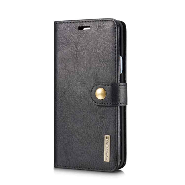 DG.MING for Galaxy S9+ Crazy Horse Texture Horizontal Flip Detachable Magnetic Protective Case with Holder & Card Slots & Wallet