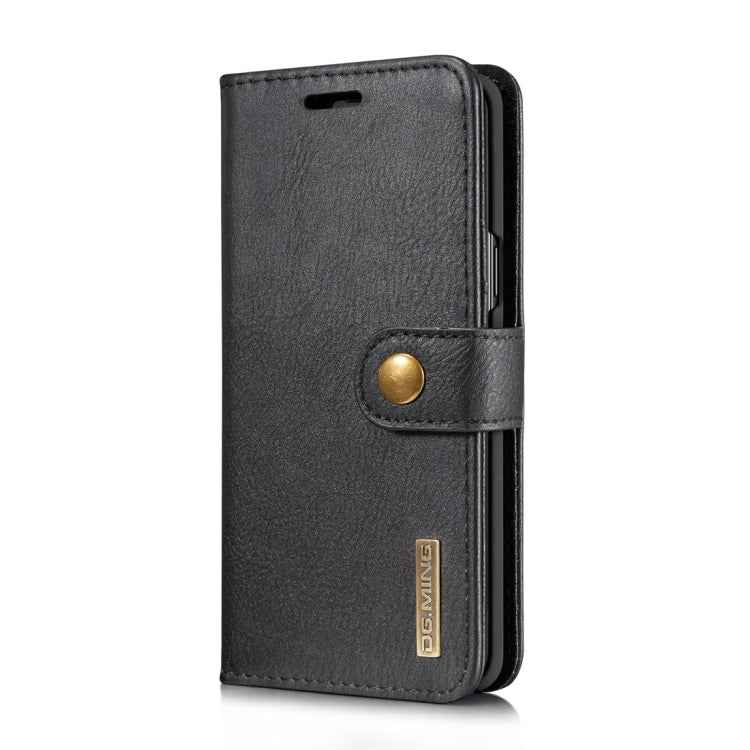 DG.MING for Galaxy S9 Crazy Horse Texture Horizontal Flip Detachable Magnetic Protective Case with Holder & Card Slots & Wallet