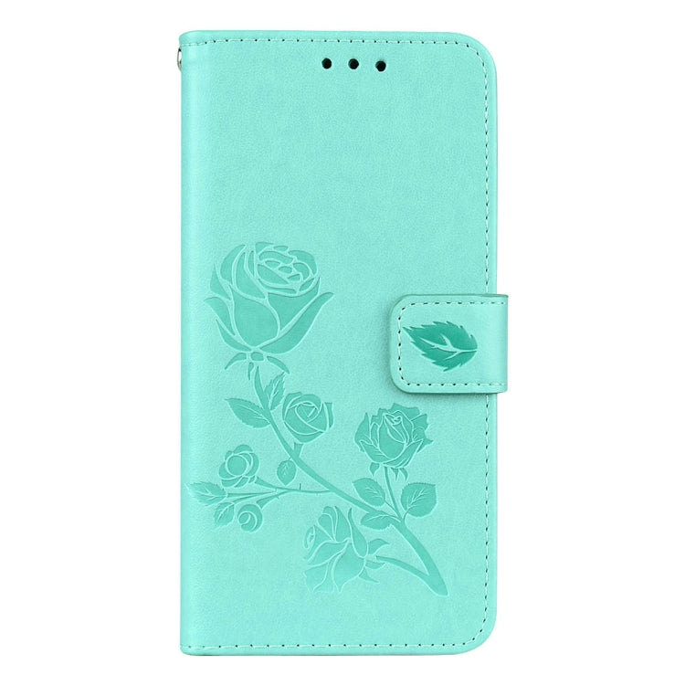 For Galaxy S9 Rose Embossed Horizontal Flip Environmental PU Leather Case with Holder & Card Slots & Wallet