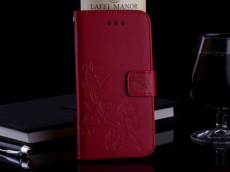 For Galaxy S9 Rose Embossed Horizontal Flip Environmental PU Leather Case with Holder & Card Slots & Wallet, For Samsung Galaxy S9