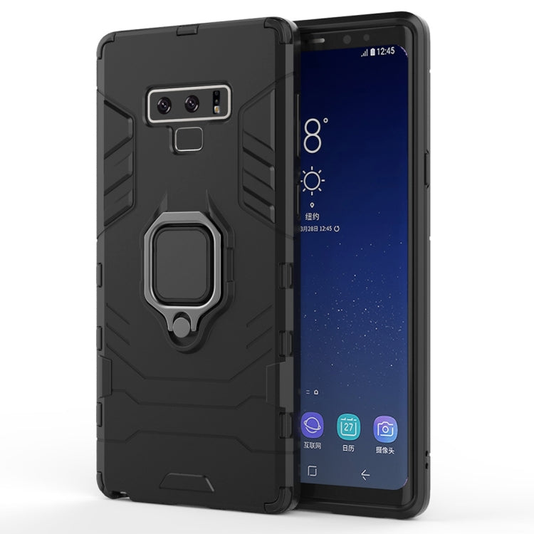 Coque de protection antichoc en PC + TPU avec anneau magnétique pour Galaxy Note9