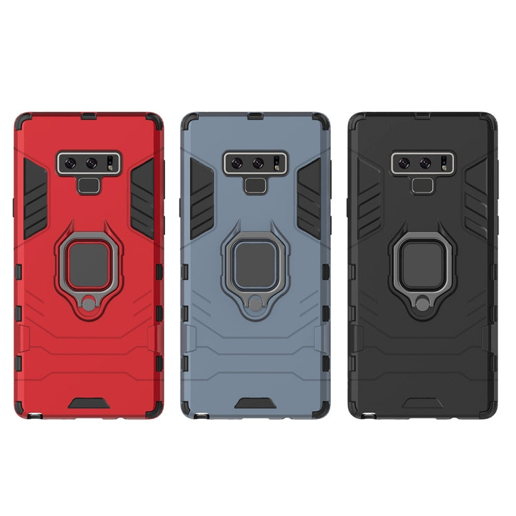 Coque de protection antichoc en PC + TPU avec anneau magnétique pour Galaxy Note9