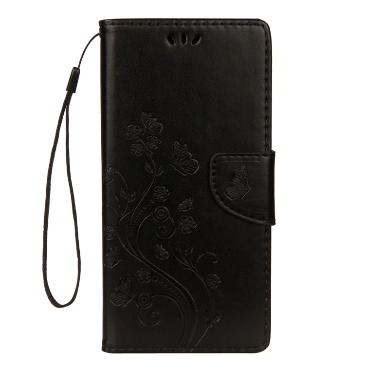Embossed Butterfly Pattern Horizontal Flip Leather Case with Card Slot & Holder & Wallet & Lanyard For Galaxy Note9