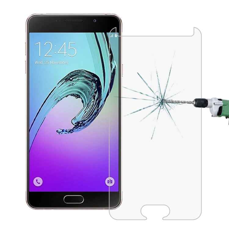 2 PCS For Galaxy A3 (2017) / A320 0.26mm 9H Surface Hardness 2.5D Explosion-proof Tempered Glass Screen Film