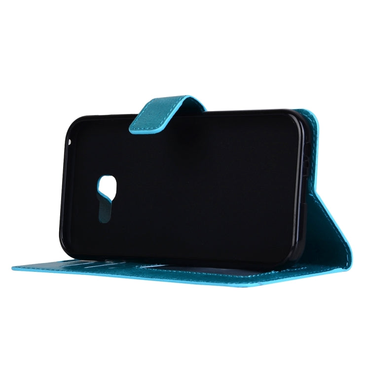 For Galaxy A3 (2017) / A320 Crazy Horse Texture Horizontal Flip PU Leather Case with Holder & Card Slots & Wallet & Photo Frame & Lanyard & Magnetic Buckle, For Galaxy A3 (2017)