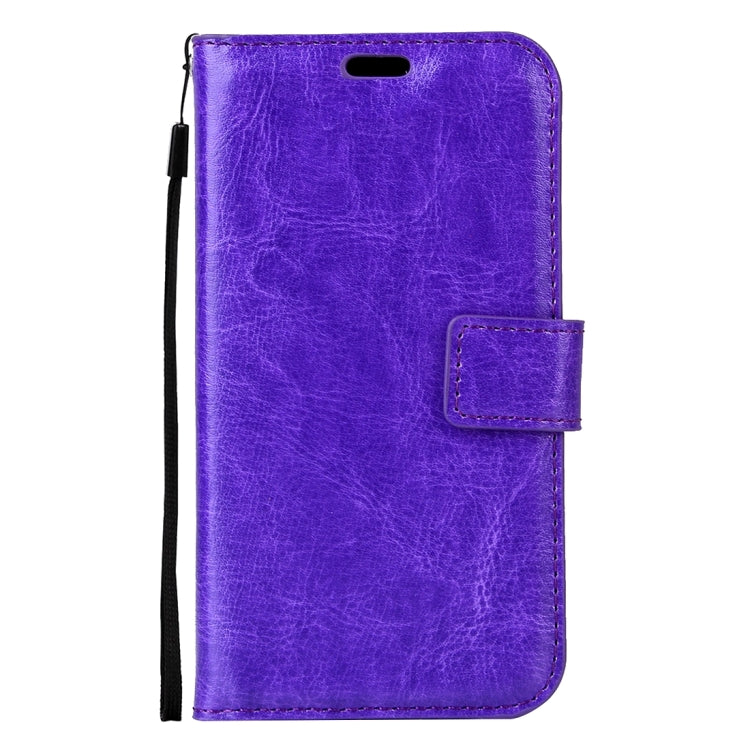 For Galaxy A3 (2017) / A320 Crazy Horse Texture Horizontal Flip PU Leather Case with Holder & Card Slots & Wallet & Photo Frame & Lanyard & Magnetic Buckle