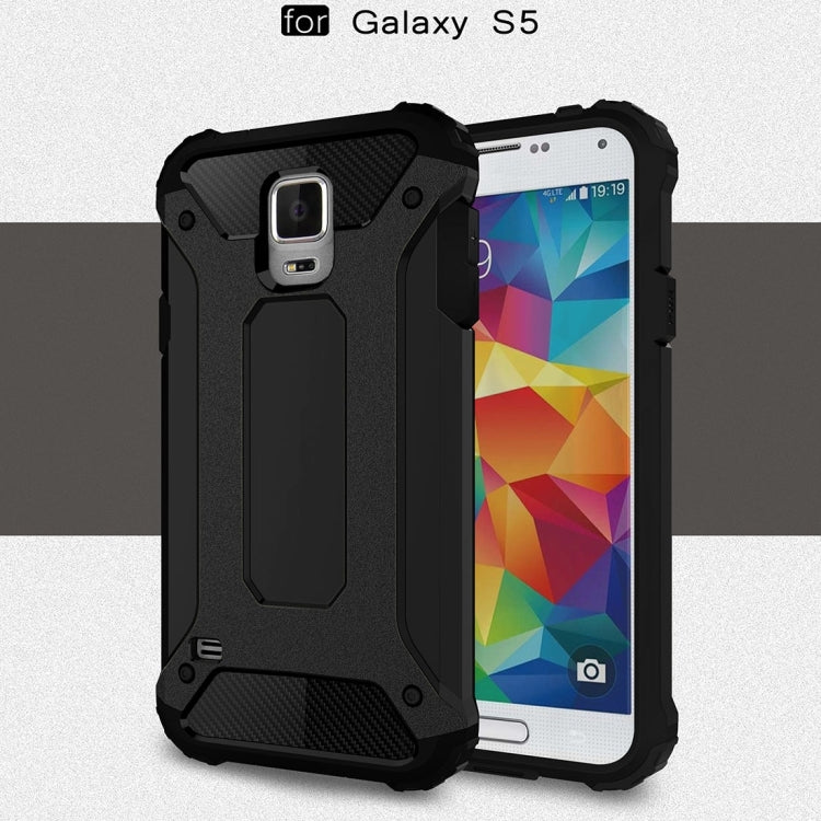Coque Tough Armor en TPU et PC pour Galaxy S5/G900