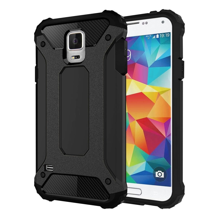 Coque Tough Armor en TPU et PC pour Galaxy S5/G900
