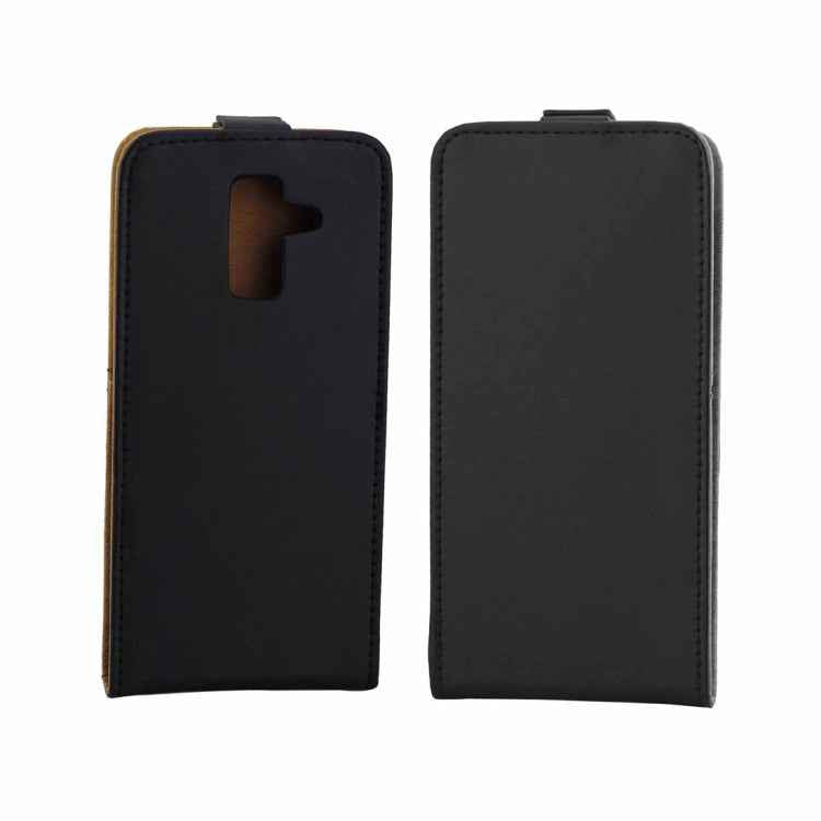 Business Style Vertical Flip TPU Leather Case for Samsung Galaxy A6 Plus (2018), with Card Slot