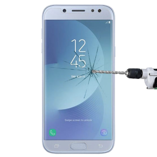 1 PCS For Galaxy J5 (2017) (EU Version) 0.26mm 9H Surface Hardness 2.5D Explosion-proof Non-full Screen Tempered Glass Screen Film