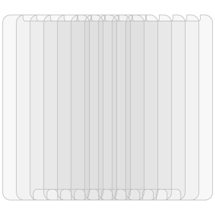 50 PCS For Galaxy J3 (2017) (EU Version) 0.26mm 9H Surface Hardness 2.5D Explosion-proof Non-full Screen Tempered Glass Screen Film, For Galaxy J3 (2017) (EU Version) (50 PCS)