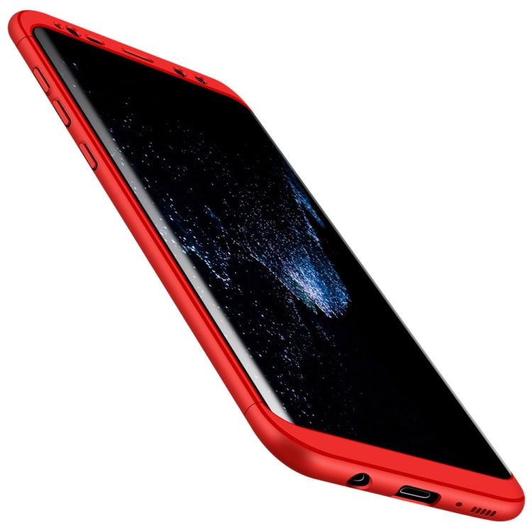 GKK for Galaxy S8 PC Three - paragraph Shield 360 Degrees Full Coverage Protective Case Back Cover