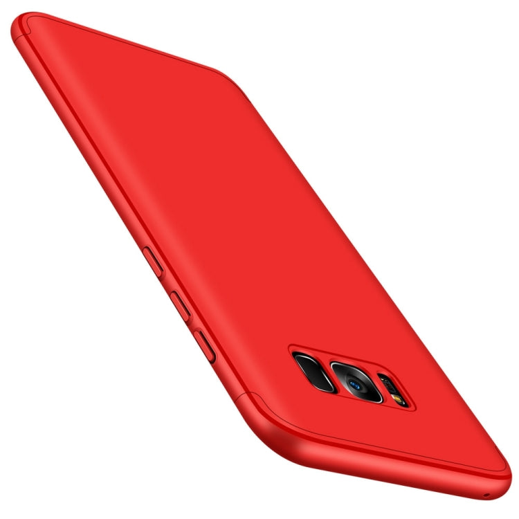 GKK for Galaxy S8 PC Three - paragraph Shield 360 Degrees Full Coverage Protective Case Back Cover