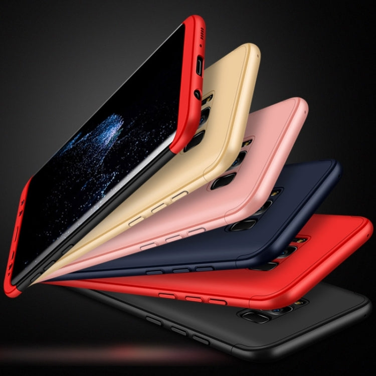 GKK for Galaxy S8 PC Three - paragraph Shield 360 Degrees Full Coverage Protective Case Back Cover