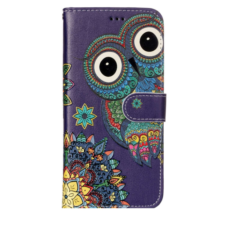 For Galaxy S9+ Gloss Oil Embossed Wolf Pattern Horizontal Flip Leather Case with Holder & Card Slots & Wallet