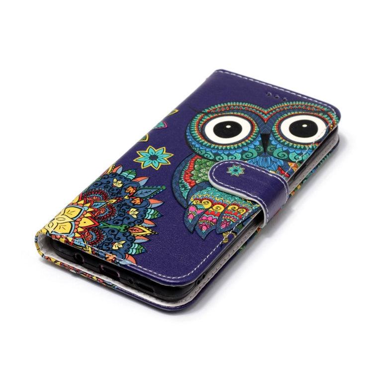 For Galaxy S9+ Gloss Oil Embossed Wolf Pattern Horizontal Flip Leather Case with Holder & Card Slots & Wallet