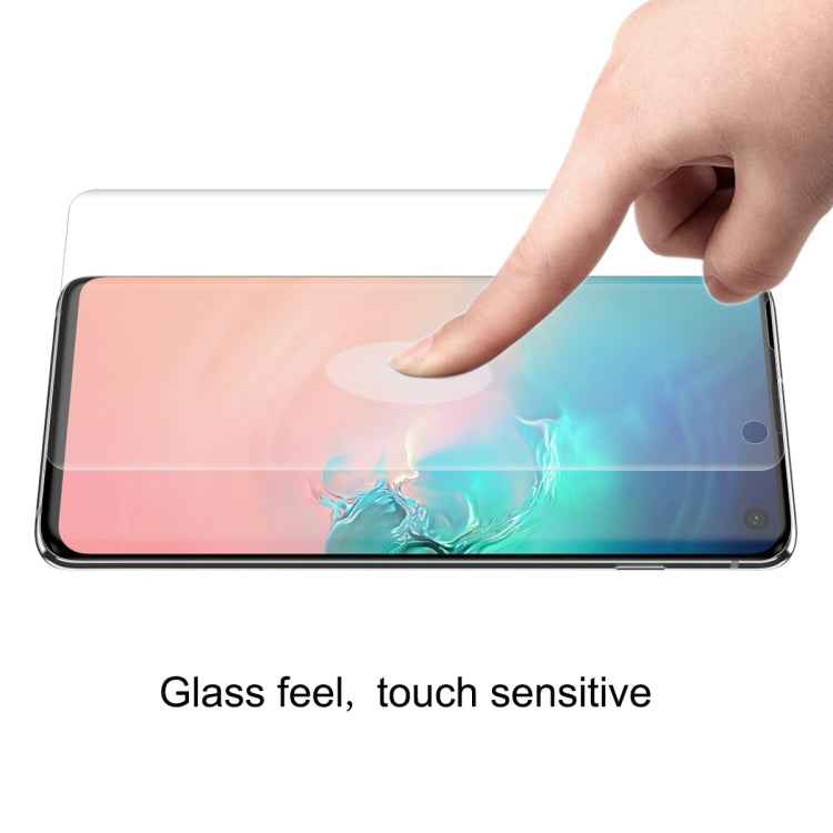ENKAY Hat-Prince 0.1mm 3D Full Screen Protector Explosion-proof Hydrogel Film for Galaxy S10, TPU+TPE+PET Material