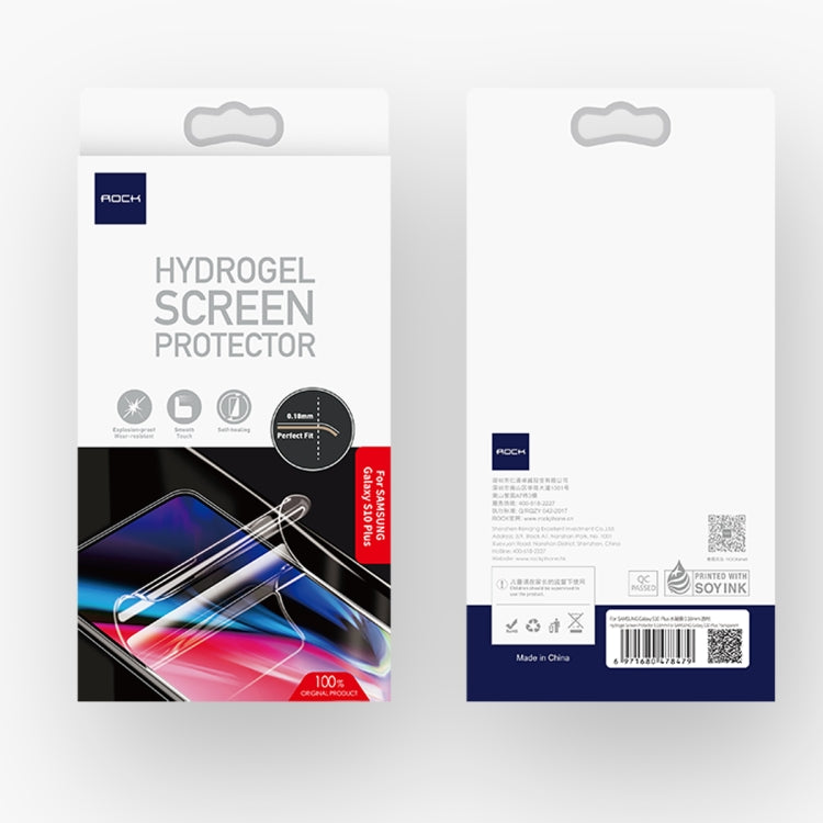 ROCK 0.18mm TPU Curved Surface Full Screen Protector Hydrogel Film for Galaxy S10, Galaxy S10