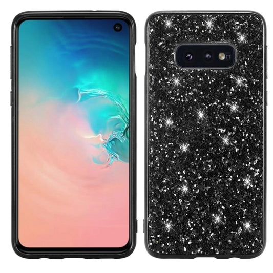 Glitter Powder Shockproof TPU Protective Case for Galaxy S10+