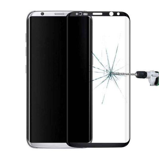 Full Screen Edge Glue Tempered Glass Screen Protector For Galaxy S8+