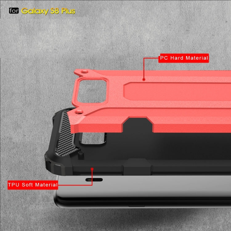 For Galaxy S8 + / G9550 Tough Armor TPU + PC Combination Case
