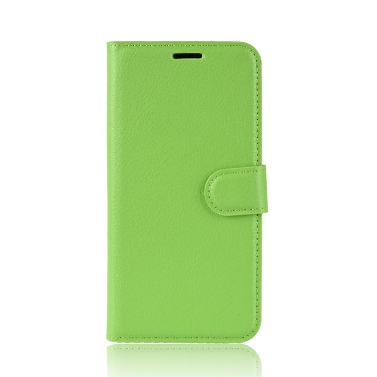 Litchi Texture Horizontal Flip Leather Case for Galaxy A70, with Wallet & Holder & Card Slots