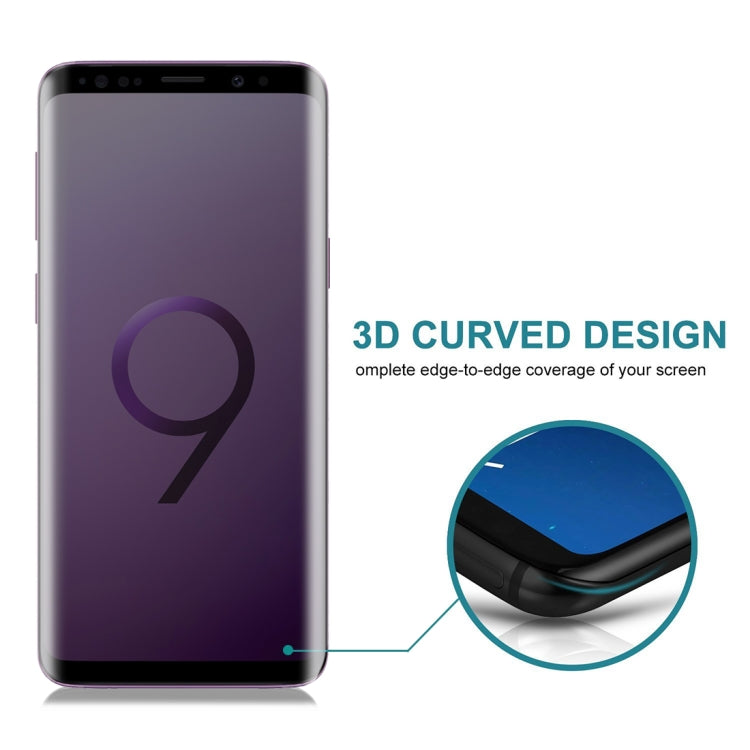 Privacy Anti-glare 0.26mm 9H 3D Tempered Glass Film for Galaxy S9+