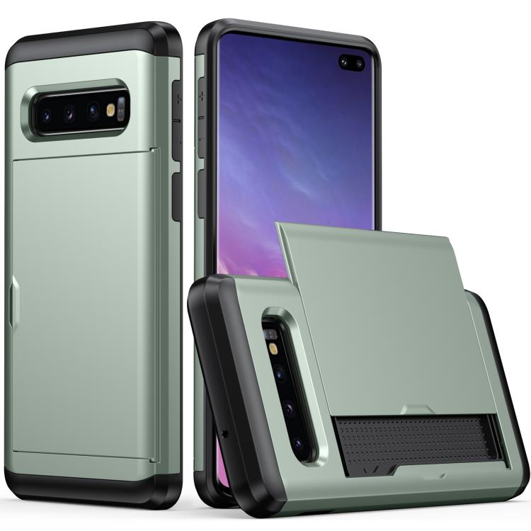 Shockproof Rugged Armor Protective Case for Galaxy S10e, with Card Slot, Galaxy S10e, For Galaxy S10e