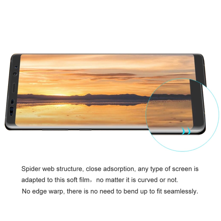 ENKAY Hat-Prince 0.1mm 3D Full Screen Protector Explosion-proof Hydrogel Film for Galaxy Note 8, TPU+TPE+PET Material, Galaxy Note 8