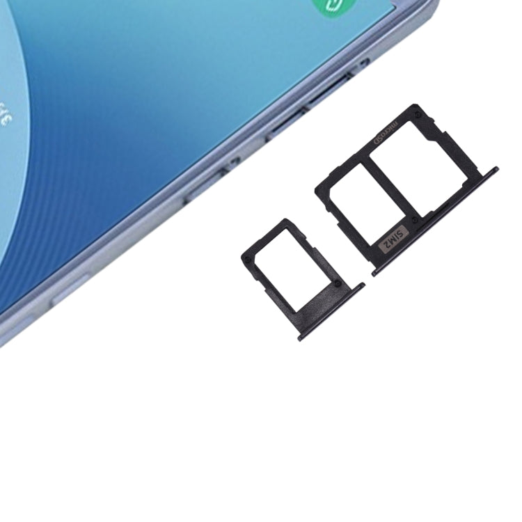 SIM Card Tray + Micro SD Card Tray for Galaxy J3 (2017) Single SIM / J330 & J5 (2017) Single SIM / J530 & J7 (2017) Single SIM / J730, Galaxy J3 (2017) Dual, For Galaxy J730 Dual, For Samsung Galaxy J330 & J530 & J730 Dual SIM, For Galaxy J730 Dual SIM - BSPART
