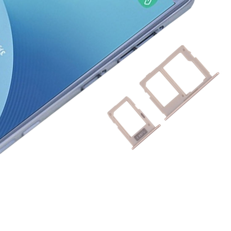 SIM Card Tray + Micro SD Card Tray for Galaxy J3 (2017) Single SIM / J330 & J5 (2017) Single SIM / J530 & J7 (2017) Single SIM / J730, Galaxy J3 (2017) Dual, For Galaxy J730 Dual, For Samsung Galaxy J330 & J530 & J730 Dual SIM, For Galaxy J730 Dual SIM - BSPART