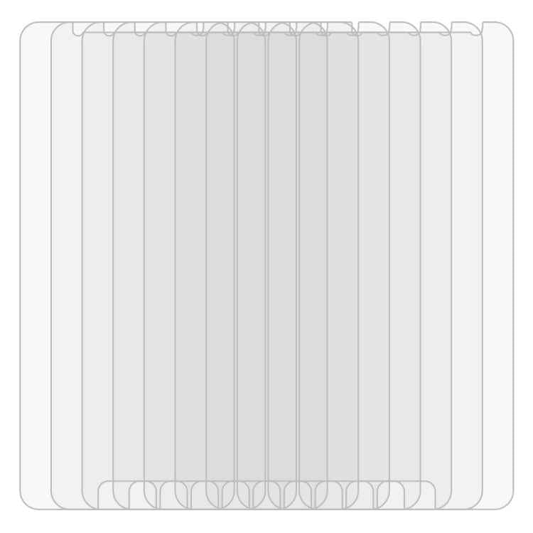 10 PCS 0.26mm 9H 2.5D Tempered Glass Film for Galaxy J4 (2018)