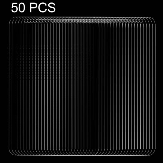 50 PCS 0.26mm 9H 2.5D Tempered Glass Film for Galaxy J8 (2018) , No Retail Package