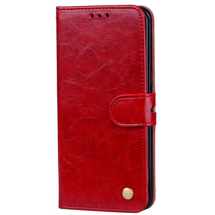 For Galaxy S8 Business Style Oil Wax Texture Horizontal Flip Leather Case with Holder & Card Slots & Wallet