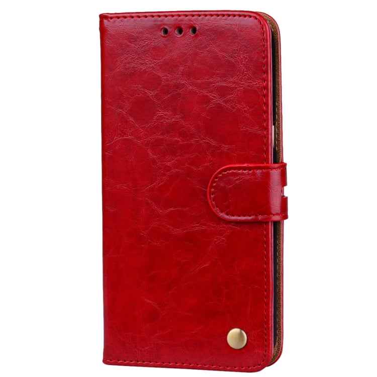 For Samsung Galaxy A5 (2017) Business Style Oil Wax Texture Horizontal Flip Leather Case with Holder & Card Slots & Wallet