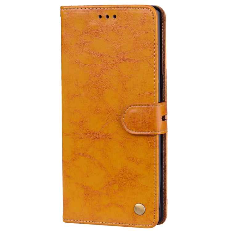For Samsung Galaxy Note 8 Business Style Oil Wax Texture Horizontal Flip Leather Case with Holder & Card Slots & Wallet