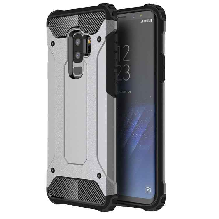 For Galaxy S9+ TPU + PC 360 Degree Protection Shockproof Protective Back Case