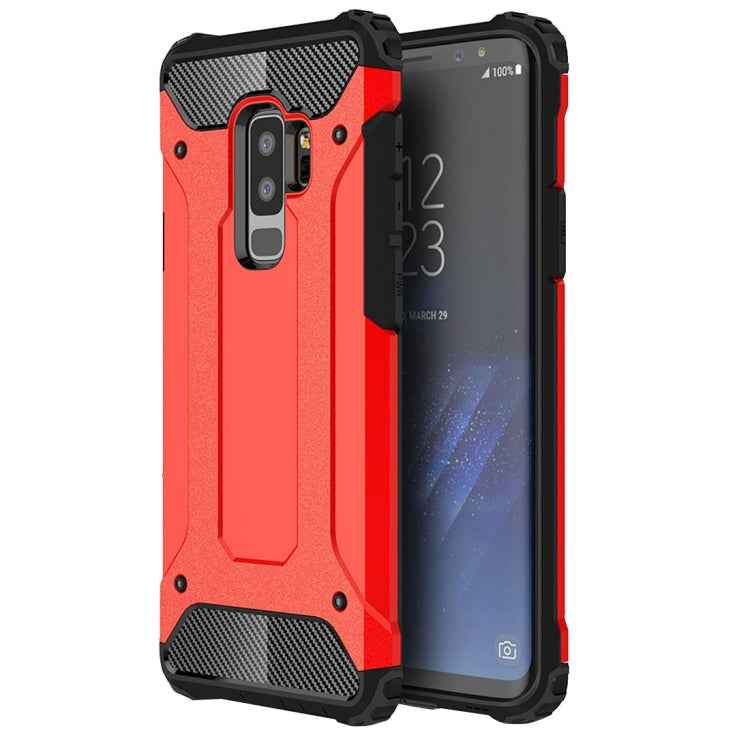 For Galaxy S9+ TPU + PC 360 Degree Protection Shockproof Protective Back Case