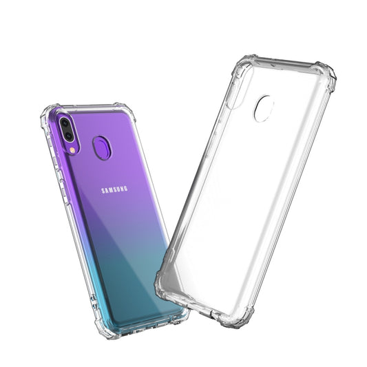 Shockproof Transparent TPU Soft Case for Galaxy M20