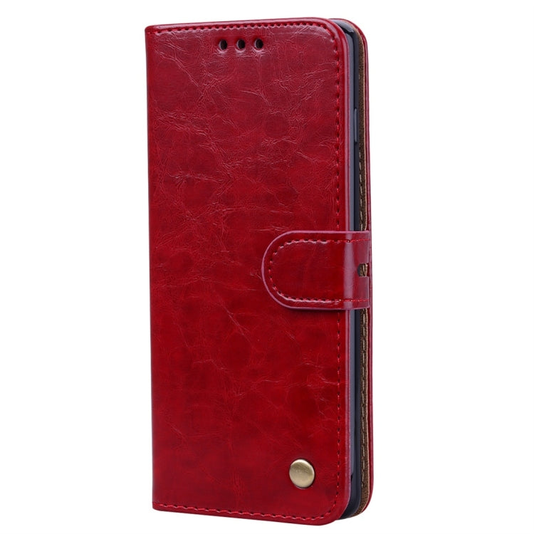 Business Style Oil Wax Texture Horizontal Flip Leather Case for Galaxy S10 Plus, with Holder & Card Slots & Wallet, For Galaxy S10 Plus