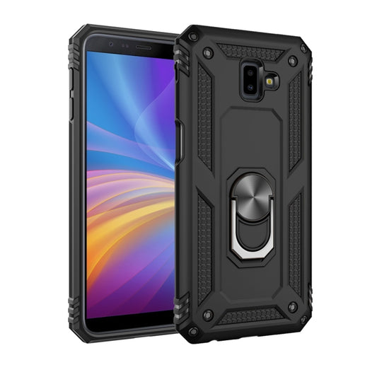 Armor Shockproof TPU + PC Protective Case for Galaxy J6 Plus, with 360 Degree Rotation Holder