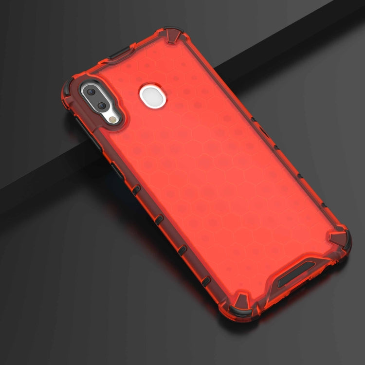 Honeycomb Shockproof PC + TPU Case for Galaxy M20, For Galaxy M20 1, For Galaxy M20, For Galaxy M20 2