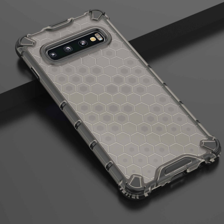 Honeycomb Shockproof PC + TPU Case for Galaxy S10