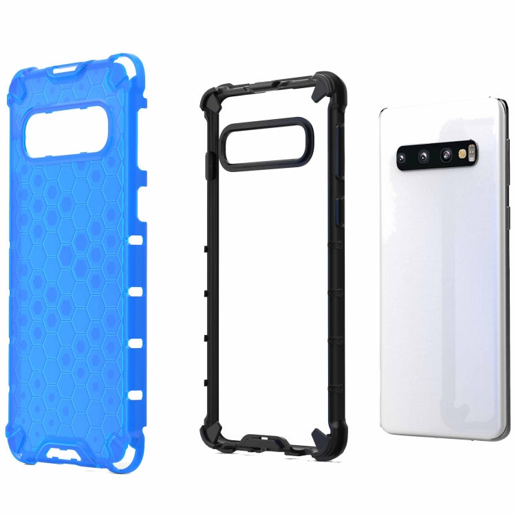 Honeycomb Shockproof PC + TPU Case for Galaxy S10