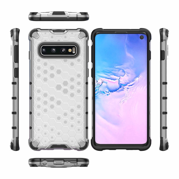 Honeycomb Shockproof PC + TPU Case for Galaxy S10