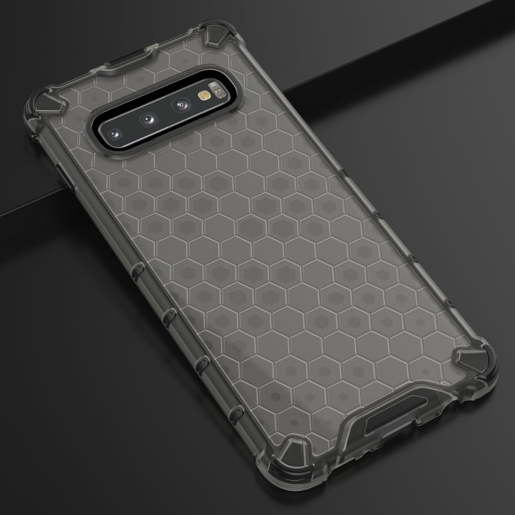 Honeycomb Shockproof PC + TPU Case for Galaxy S10+