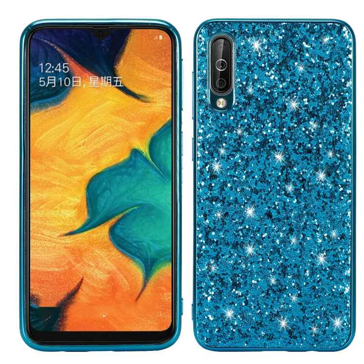 Glittery Powder Shockproof TPU Case for Galaxy A50